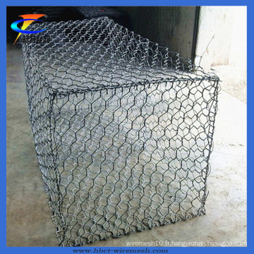 (Certificat ISO) Panier de Gabion Galvanisé / Cage de Gabion